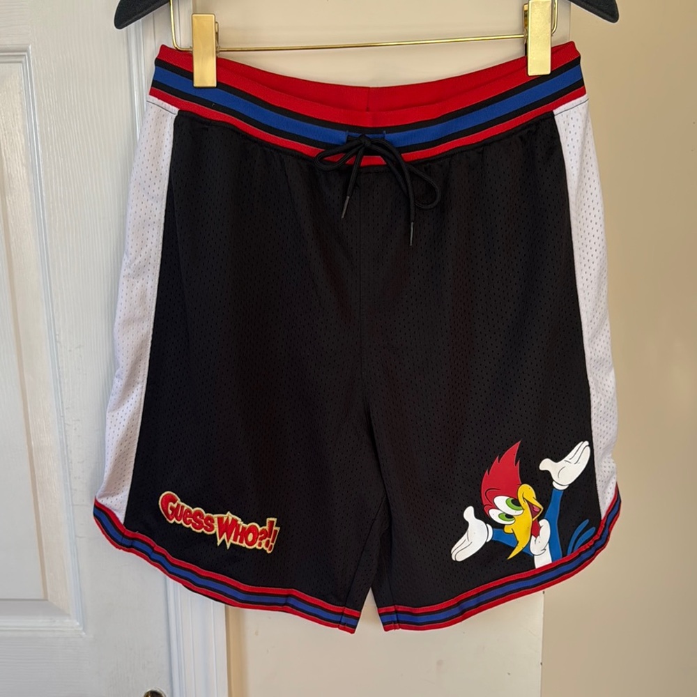 Vintage Rare Universal Studios Woody Woodpecker shorts